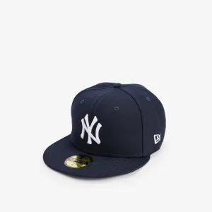 59FIFTY New York Yankees New Era Embroidered Woven Baseball Cap, Navy