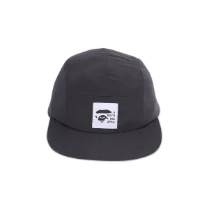BAPE BA Washed Twill Cap, Grey/Charcoal
