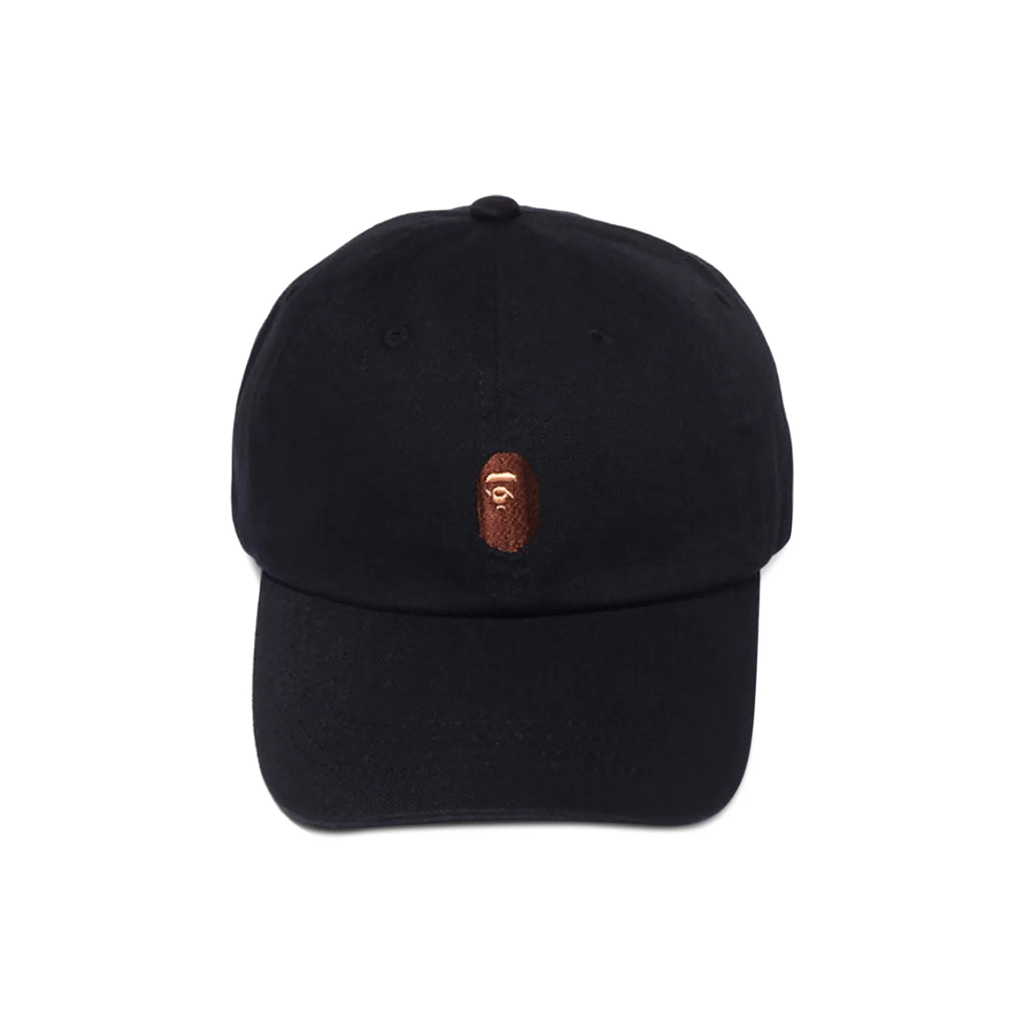 BAPE Cap with one insertion point Ape Head, black