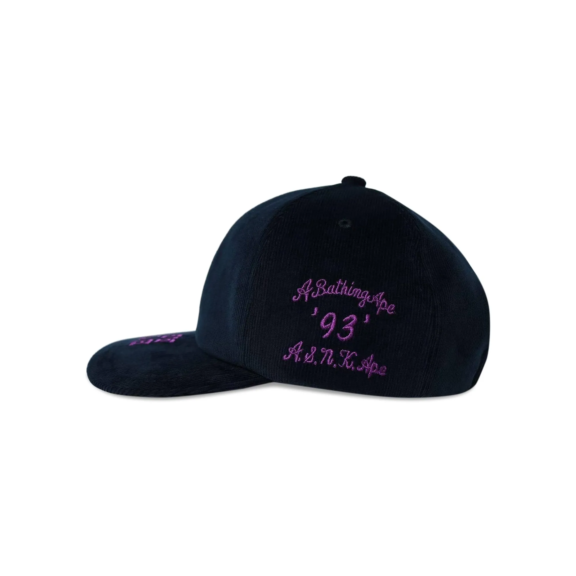 BAPE Corduroy Cap Navy