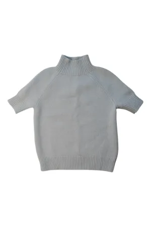 Bonpoint Cashmere Short Sleeve Knit Sweater 6T