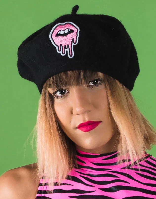 Drippy Lips Berets