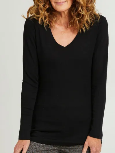 Foil - Fine Merino V Neck