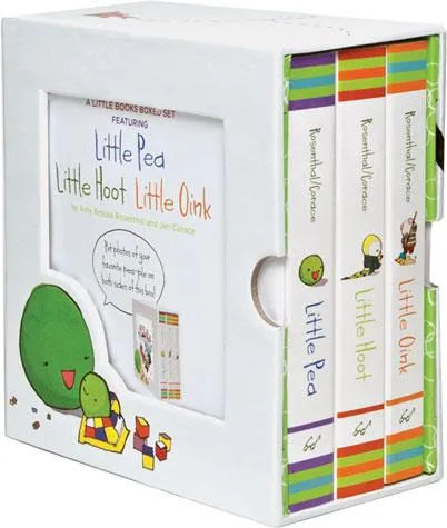 Little Books Box Set: Little Pea, Little Hoot, Little Oink