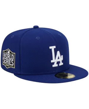 Men's 2020 Royal Los Angeles Dodgers World Series Fitted Cap, Color 59FIFTY New Era
