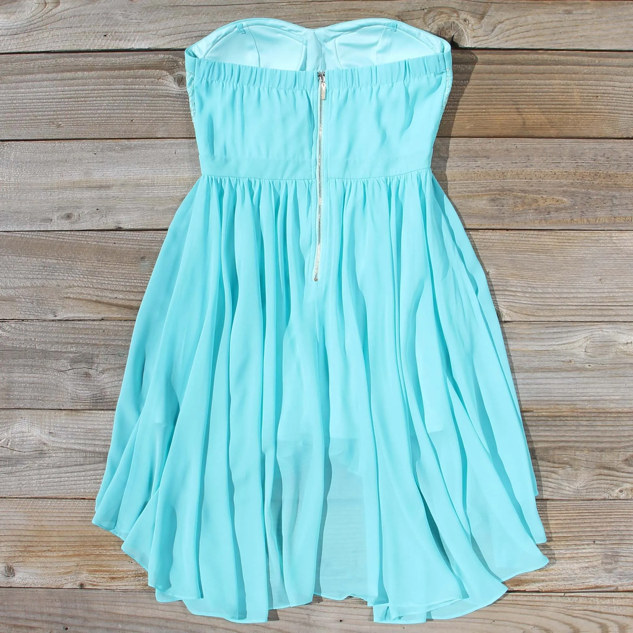 Moonlit Isle Dress in Mint