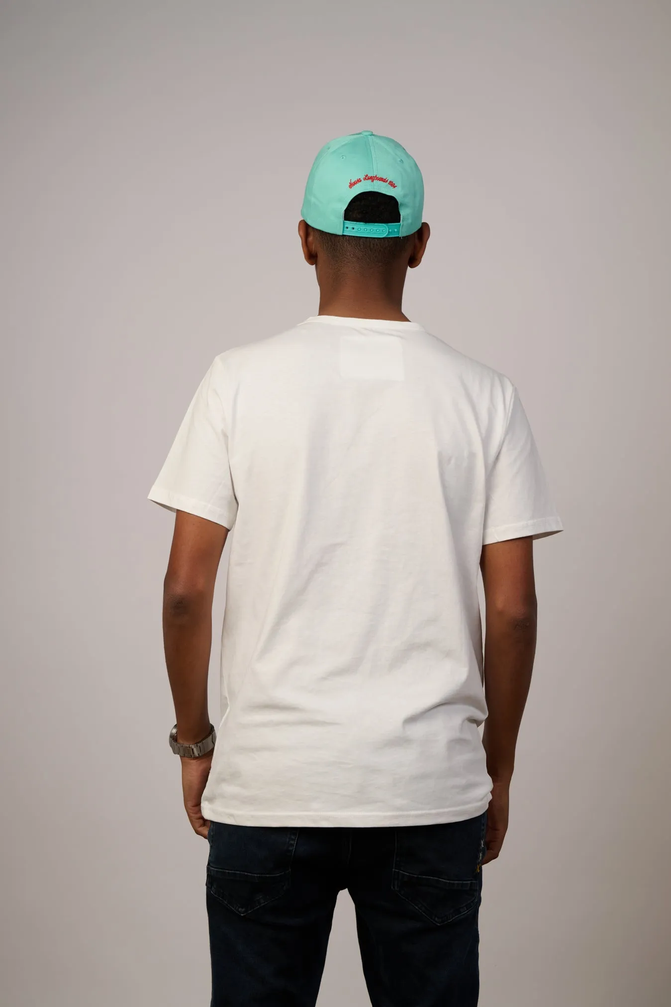 NL embroidered Logo Baseball Cap Pale Green