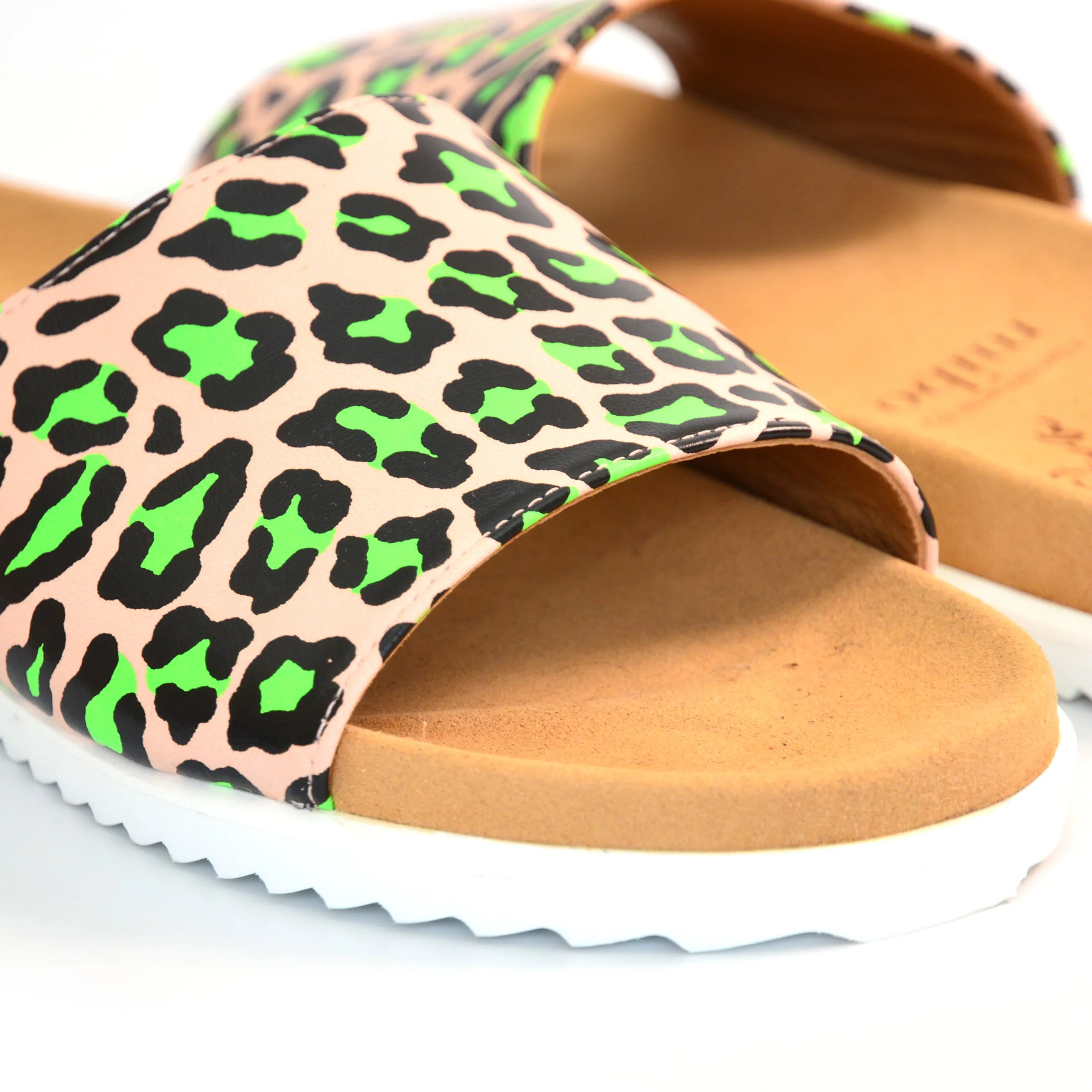 SAMPLE SALE Carnival neon Slider sandals
