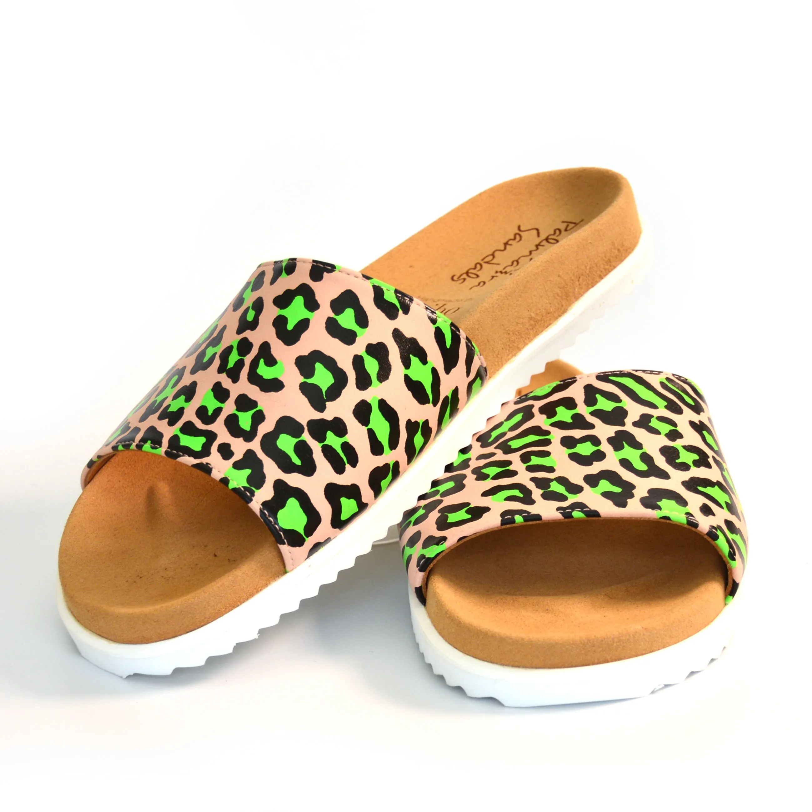 SAMPLE SALE Carnival neon Slider sandals