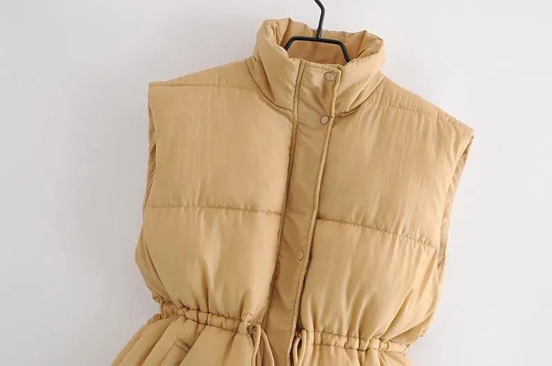 THICK WARM PARKAS VEST COAT