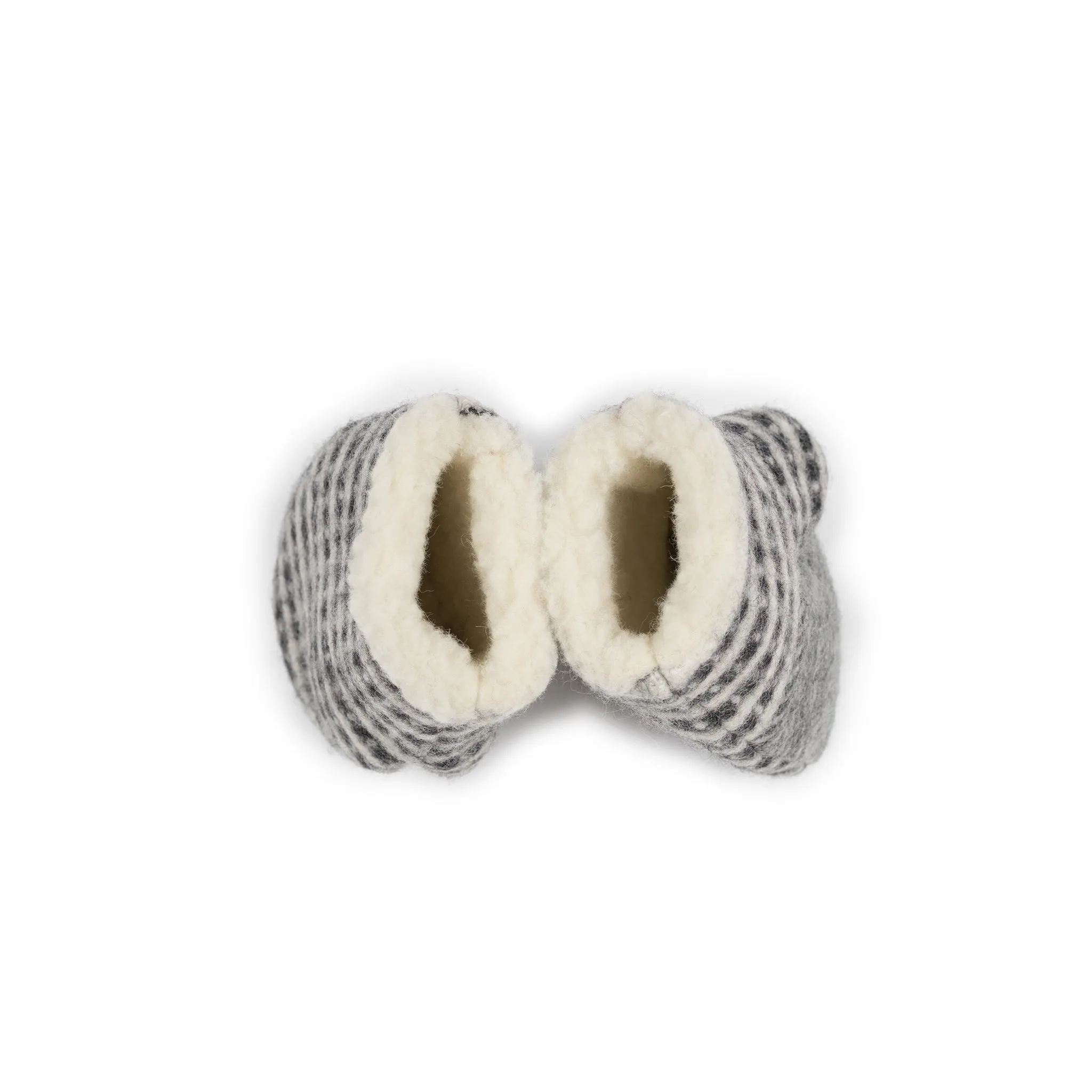 Wool mittens XL